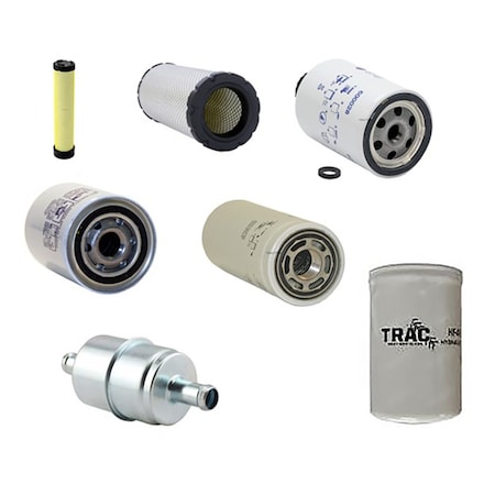 Aic Replacement Parts Maintenance Filter Kit Fits Case 585G 586G 588G Lift Trucks w/4-390 Engine 25849-7FILTERSET